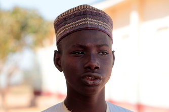 Muhammed Abubakar, 15, escaped from men who kidnapped hundreds of students from his school in Kankara, Nigeria.