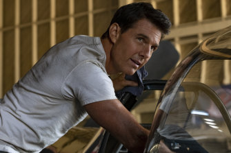 Top Gun: Maverick pistons along on Tom Cruise’s magnetism, and dazzles you with old-fashioned idolisation.