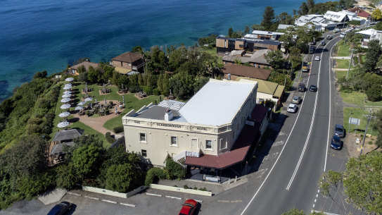The WIN Corporation has listed its Scarborough Hotel in the Illawarra for the first time in 40 years