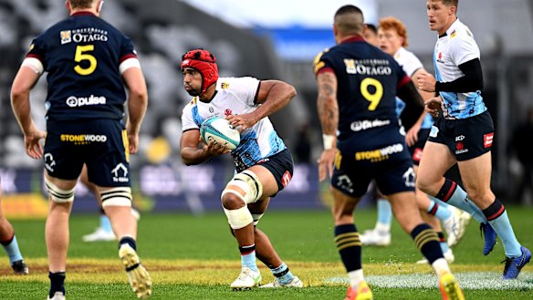 In doubt: Langi Gleeson is nursing a medial ligament strain in his knee.