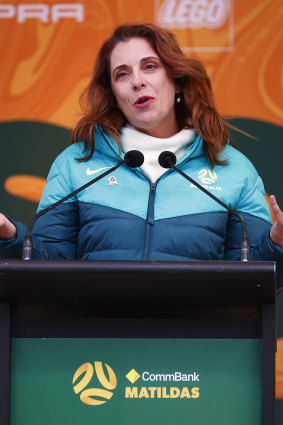 Sports Minister Anika Wells.