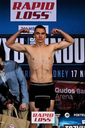 Tim Tszyu made the weight limit without incident.