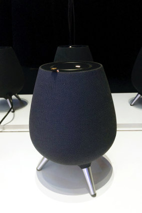 The Galaxy Home smart speaker.