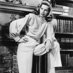 Gill-Hille admires Lauren Bacall for her confi dence, sensuality and elegance.