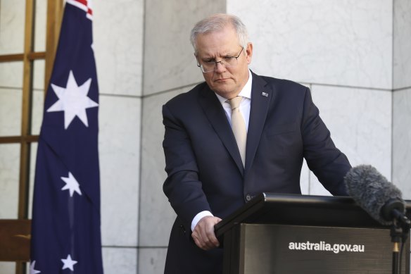 Prime Minister Scott Morrison on Friday.