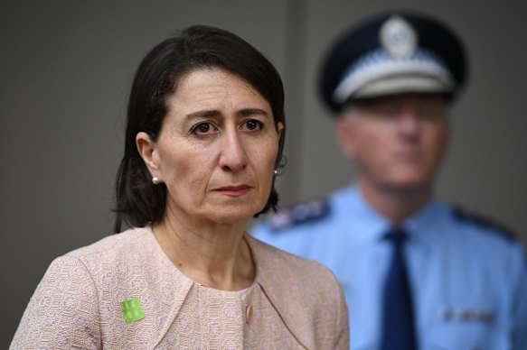 NSW Premier Gladys Berejiklian on Monday.