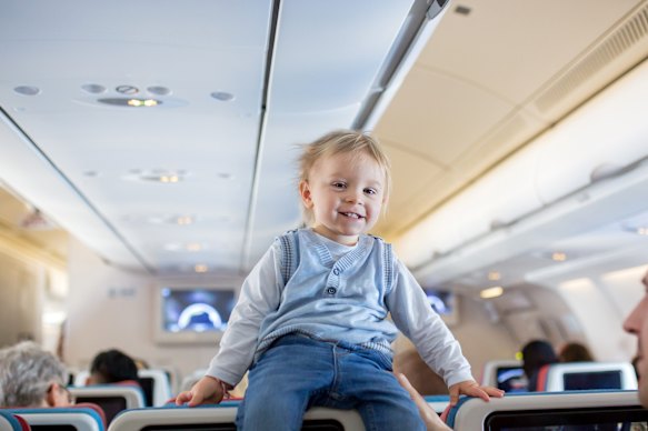 A toddler got on a 10.30pm flight. You’ll never guess what happened next