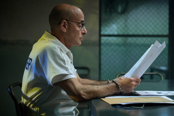 Stanley Tucci as Jefferson Grieff in the highly watchable Inside Man.