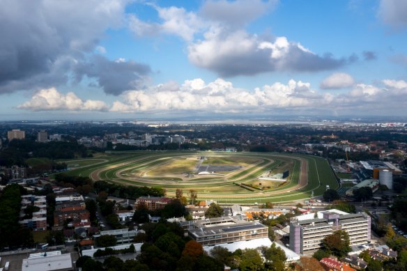 Randwick racecourse could be used as landing zone for parachuting.