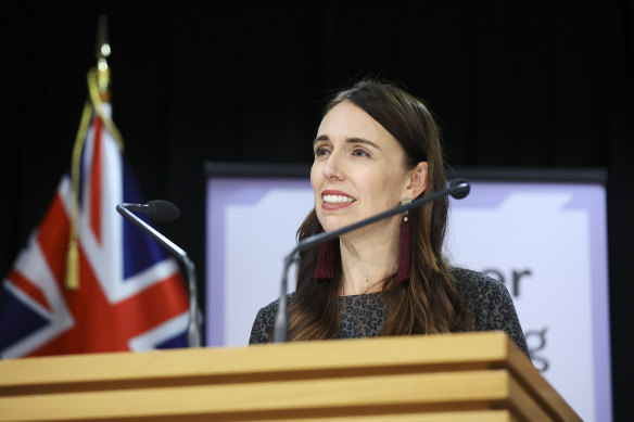 New Zealand Prime Minister Jacinda Ardern announced the trans-Tasman bubble on Tuesday.