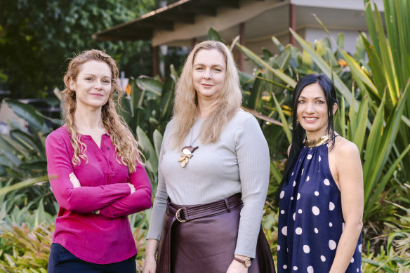 Greens candidates Wendy Aghdam (Central), Michaela Sargent (Walter Taylor), Seal Chong Wah (Paddington) will vie for the three key Brisbane City Council seats in March next year. 