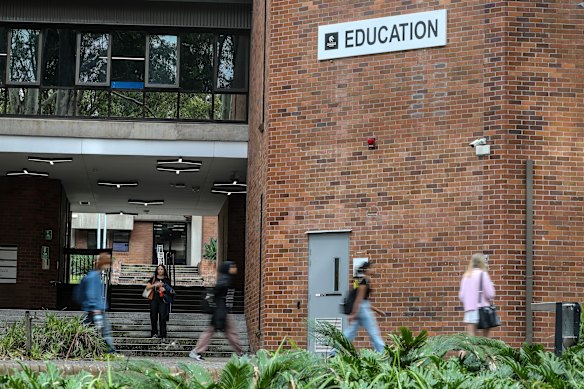 The lowest ATAR to study education at Charles Sturt, the University of Newcastle and Australian Catholic University was in the 50s.