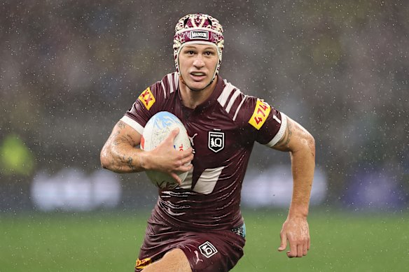 Kalyn Ponga has played at fullback for Queensland. 