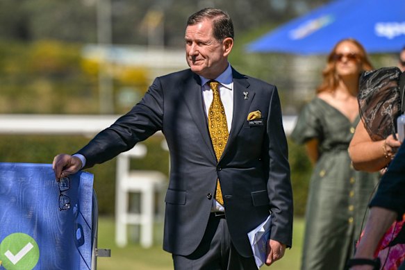 MRC chairman Cameron Fisher says Melbourne Football Club is not welcome at Caulfield.