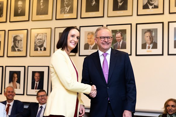 Sarah Witty, who defeated former Greens leader Adam Bandt in the seat of Melbourne.