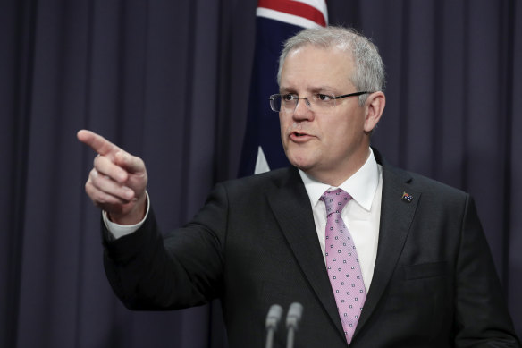 Former prime minister Scott Morrison announced his plans for the Australian embassy in Israel in October 2018.