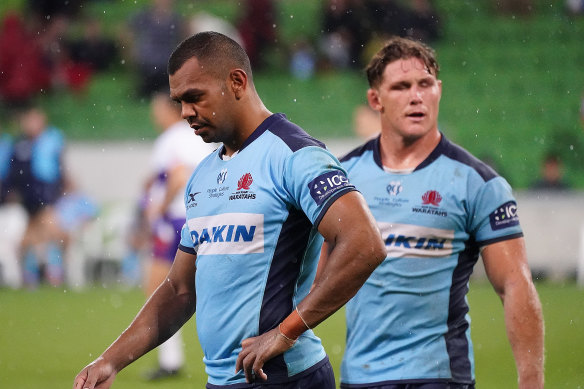Kurtley Beale and Michael Hooper will cop a huge pay cut as part of the players' deal with Rugby Australia.