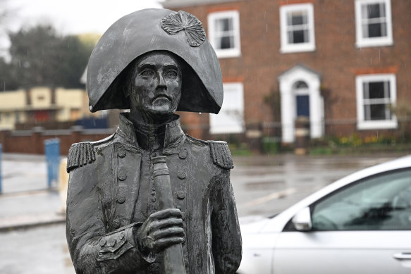 The bronze statue of Flinders in Donington unveiled in 2006, about 50 metres from his birthplace.