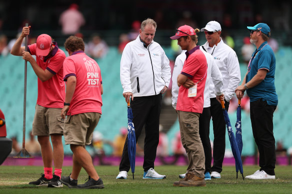 The Sydney Test against South Africa last month was ruined by bad light and rain.