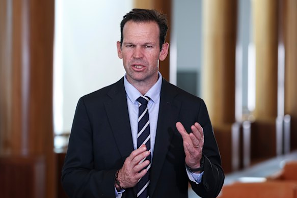 Nationals leader Matt Canavan. 