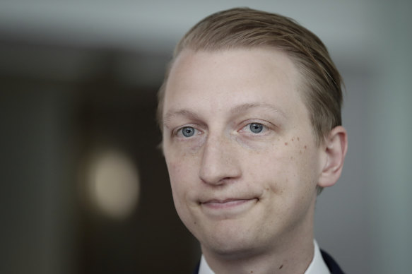 Liberal senator James Paterson. 