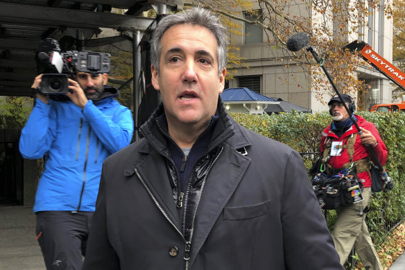 Michael Cohen, former President Do<em></em>nald Trump’s lo<em></em>ngtime perso<em></em>nal lawyer, in November 2021.