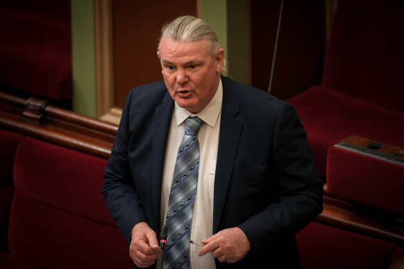 Labor MP Shaun Leane responded by saying Mr Quilty was "one of the worst" contributors to Parliament he'd ever seen.