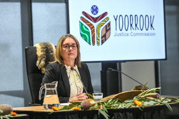 Premier Jacinta Allan appeared before the Yoorrook Justice Commission this week.