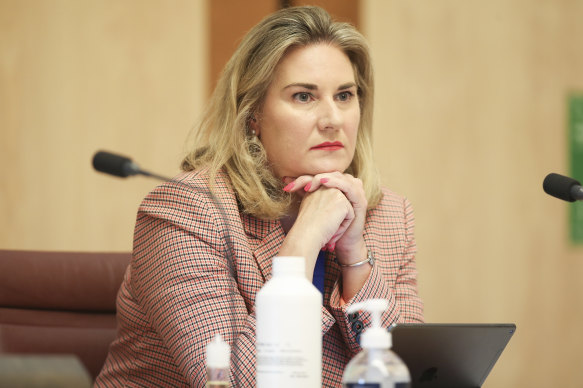 Senator Hollie Hughes said vaccinated people should be allowed to quarantine at home. 