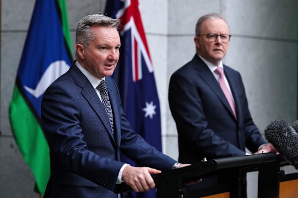 Minister for Climate Change and Energy Chris Bowen.