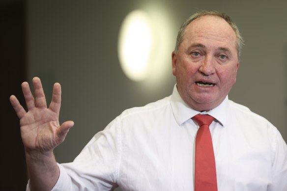 Deputy Prime Minister Barnaby Joyce.