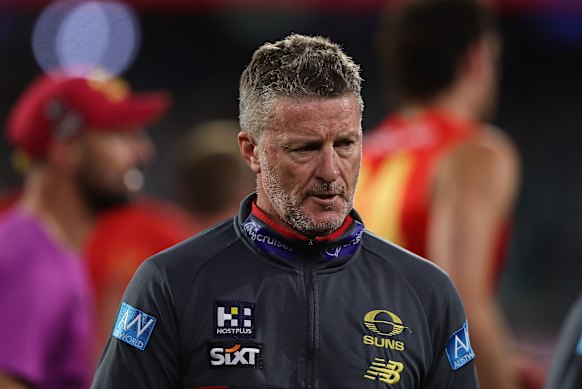 Suns coach Damien Hardwick.