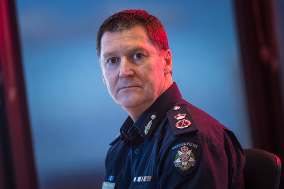 Victoria Police Chief Commissioner Shane Patton. 