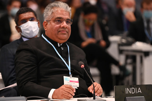 Bhupender Yadav, India’s Minister of Environment, Forest and Climate Change. 