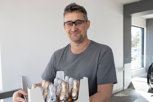 Ben Gray has noticed the shrinkage of Easter products this year in Sydney.