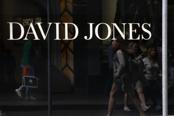 Department store David Jones was sold to Anchorage Capital Partners in 2022. 