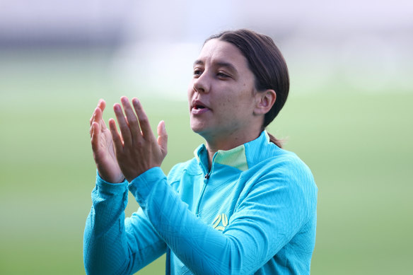 The face of Matildas captain Sam Kerr is inescapable in Australia.