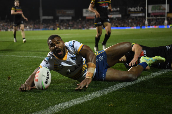 Maika Sivo scored four tries against the Panthers last time the two teams played.