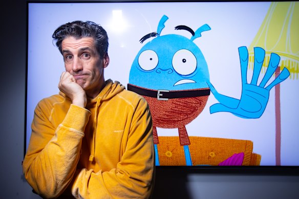 Andy Lee’s children’s book series Do Not Open This Book has been turned into an animated show for the ABC.