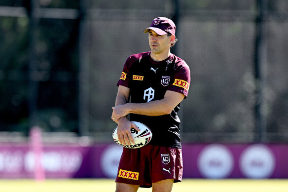 Queensland coach Billy Slater.