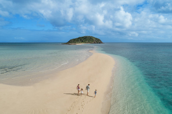 The island was battered by Cyclone Debbie in 2017, but you’d hardly know there had been such devastation here.