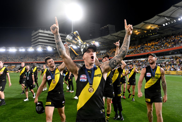 Richmond were premiers in a very strange year for football.