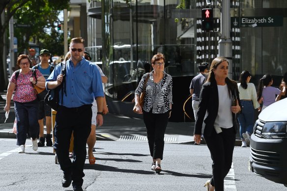 Former NSW and federal MP Jill Hall arrives at Sydney Downing Centre to give evidence. 
