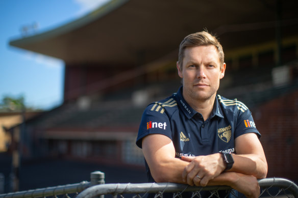 New Hawthorn senior coach Sam Mitchell.