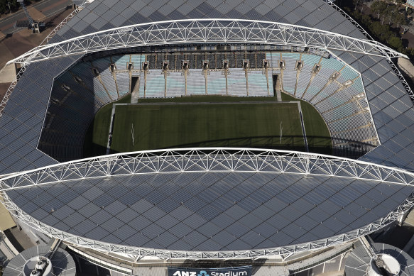 Accor Stadium is one of three venues in Australia that could host a Rugby World Cup final.