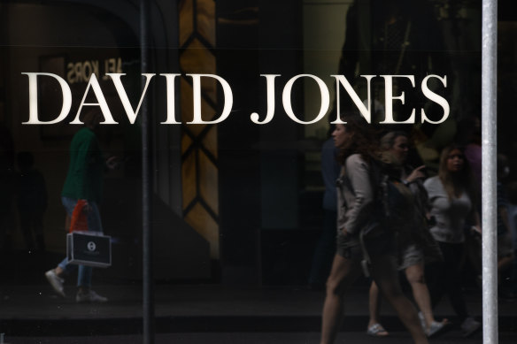 Department store David Jones was sold to Anchorage Capital Partners in 2022.