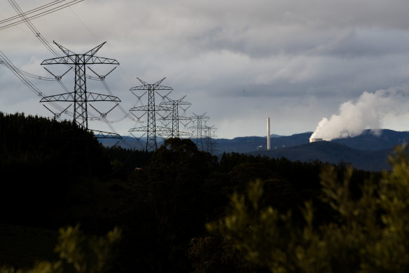 The Mount Piper power plant, near Lithgow, could be among the last coal plants in eastern Australia. It is scheduled to close in 2043.