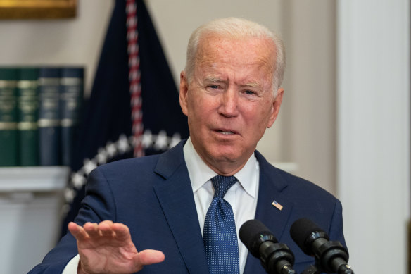 US President Joe Biden. 