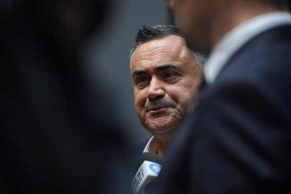 Support for John Barilaro as Nationals leader faces a serious test.