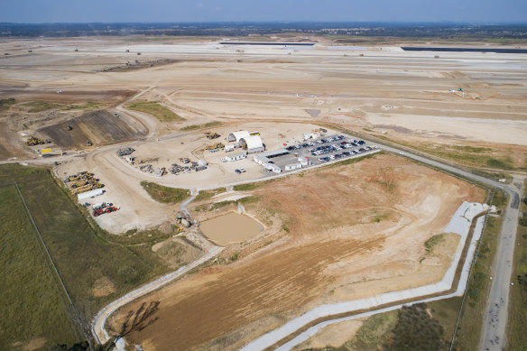 Western Sydney Airport is due to open in late 2026.